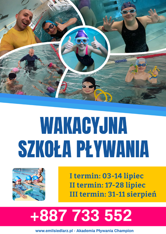 Wakacyjna Szkoła Pływania Nowy Sącz Chełmiec