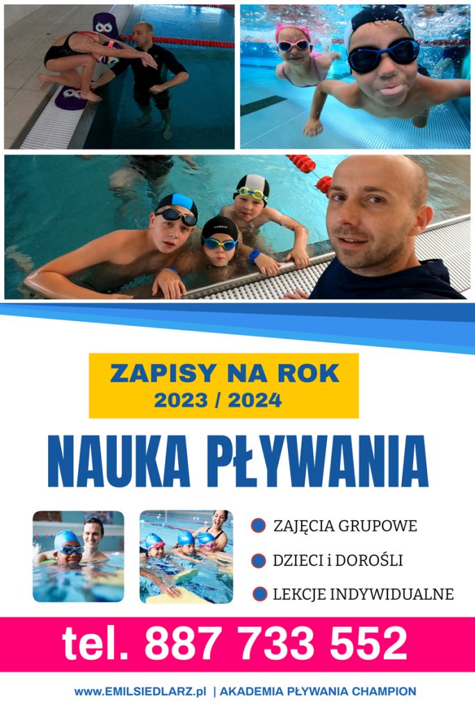 Zapisy na grupową naukę pływania - Nowy Sącz | Chełmiec
