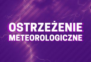 Groźna pogoda 3 maja – burze, porywisty wiatr i podtopienia w Nowym Sączu