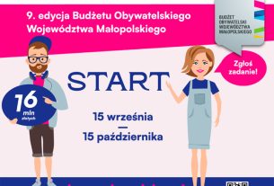 Ruszył nabór do 9. edycji Budżetu Obywatelskiego Województwa Małopolskiego