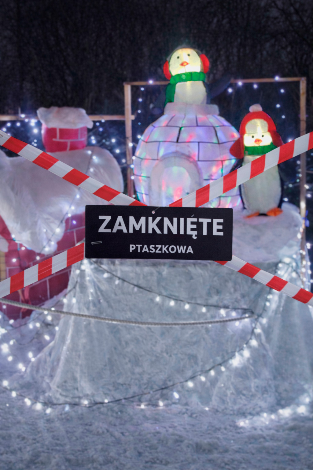 Zamknięcie szopki w Ptaszkowej