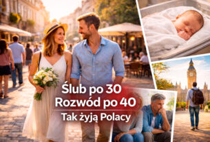 ślub po 30 Polska, rozwód po 40 statystyki