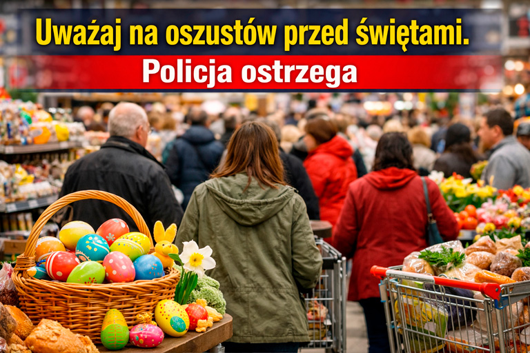Uważaj na oszustów przed świętami w Nowym Sączu