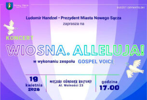 Wielkanocny koncert „Wiosna. Alleluja!” już 19 kwietnia. Gospel na żywo w MOK