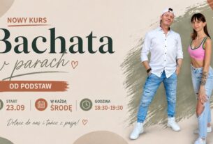 Ritmo Latino Dance Studio otwiera zapisy na bachatę od podstaw w Nowym Sączu. Początek kursu 23 września.