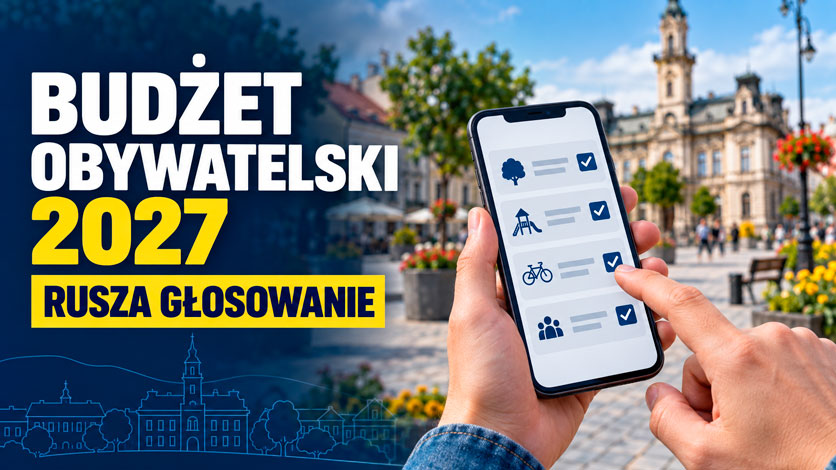 Rusza głosowanie w Budżecie Obywatelskim Nowego Sącza. Mieszkańcy zdecydują o wydaniu 5,23 mln zł