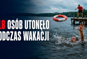 118 osób utonęło podczas wakacji – bezpieczeństwo nad wodą